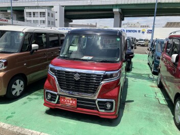 【価格見直し】スペーシアカスタム　HYBRID　XSターボ【期間限定目玉車】